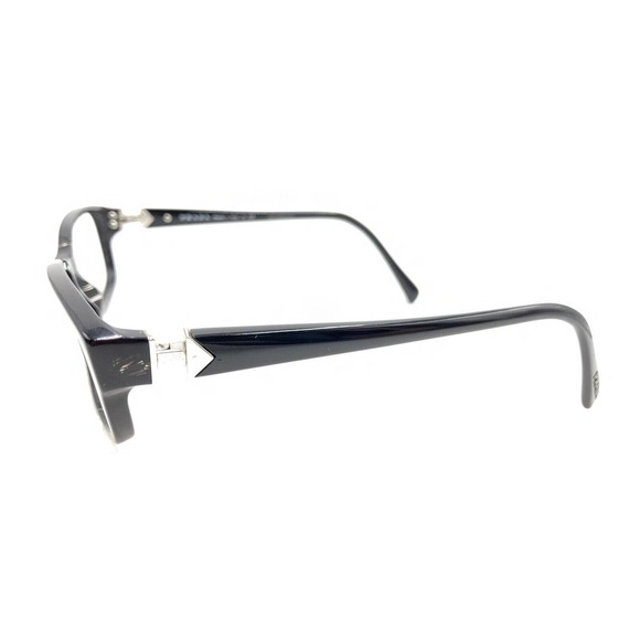 Prada VPR 07N ACF-1O1 Black Clear Rectangle Eyeglasses Frames 53-17 140 Italy - Picture 7 of 12